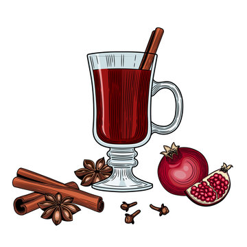Mulled wine. 