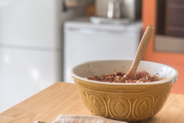 Cooking Meatballs at home
