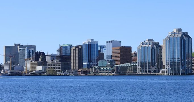 Halifax, Nova Scotia skyline 4K