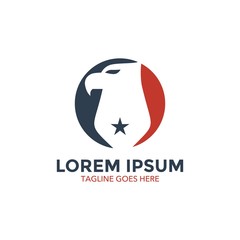 unique military logo vector illustration design. icon