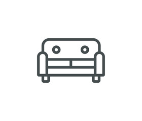 Sofa line icon