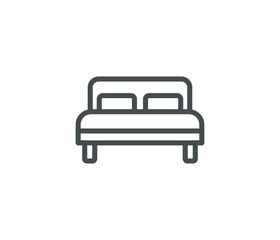 Bed line icon