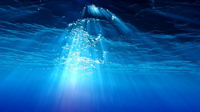 Loop Underwater Sunlight