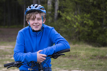 child and Bicycle