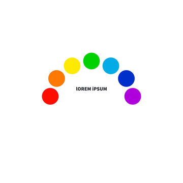 Rainbow logo, LGBT symbo