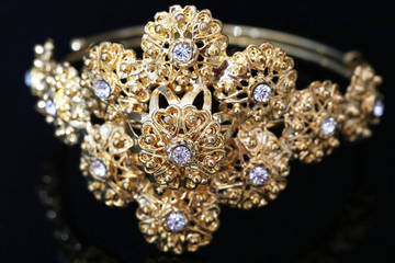 Obraz premium bracelet, Bangle old thai antique style