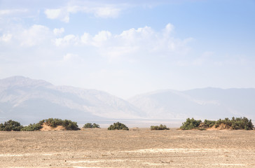 Obraz premium Dasht-e Lut desert near Kerman, Iran.