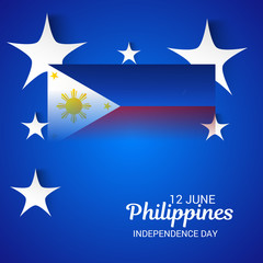 Obraz premium Philippines Independence Day.