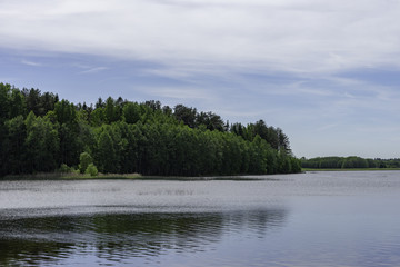 Fototapeta premium The Paunkula Lake. Estonia, Europe