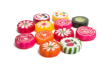 Fruit candy isolated