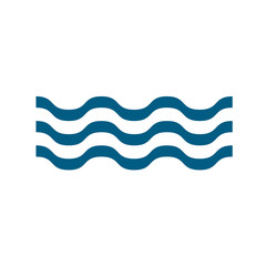 Water waves icon