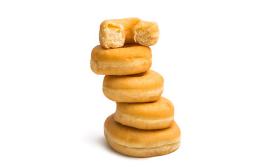 Fototapeta na wymiar donuts isolated
