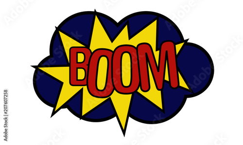 boom explosion party props
