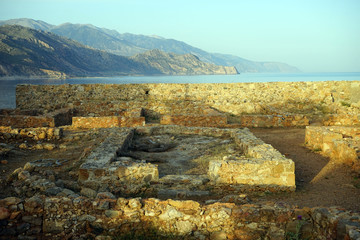 Inside Castel Selino