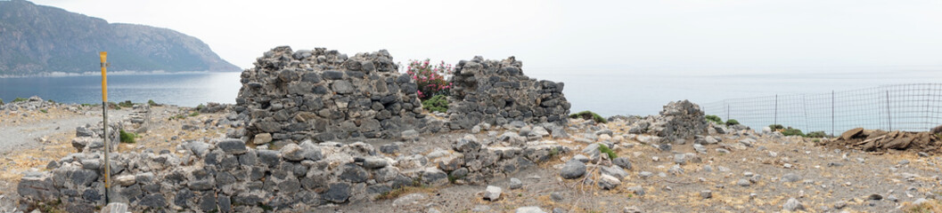 Ruins on the coast