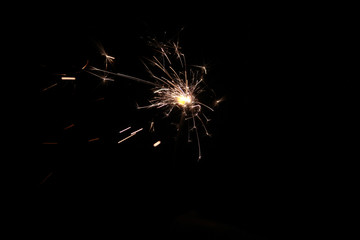 Abstract Sparkler Background