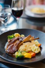 Delicious lunch or dinner