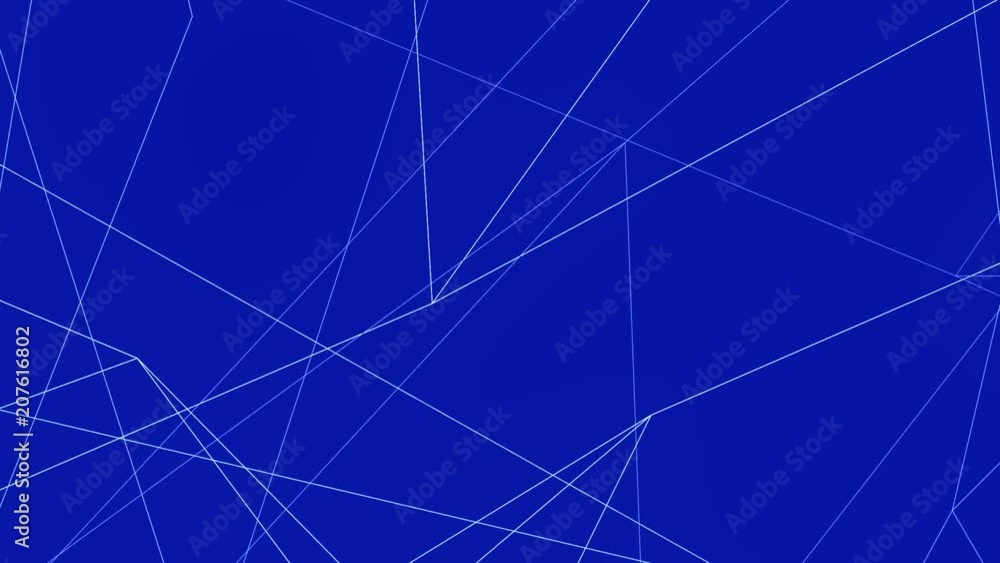Poster fractal blue lines matrix motion abstract rotation background