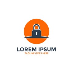 unique shield and security logo