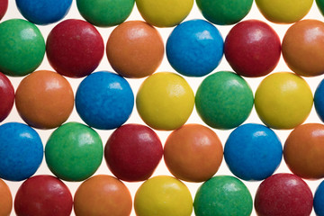 Candy decoration, candy colors