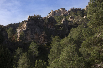 Fototapeta na wymiar Los Ports Mountains