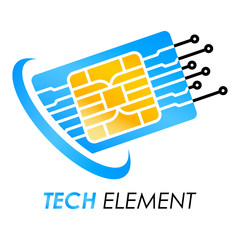 Chipkarte - tech icon