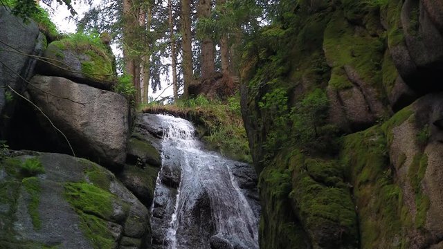 Blauenthaler Wasserfall im Erzgebirge