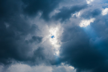 clouds in the sky