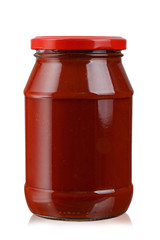 tomato paste in a jar