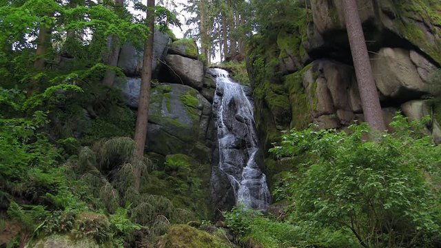 Blauenthaler Wasserfall im Erzgebirge