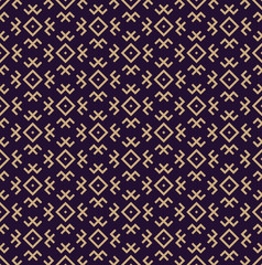 Fototapeta premium Vector seamless pattern. Modern stylish texture. Repeating geometric background. Linear graphic design.