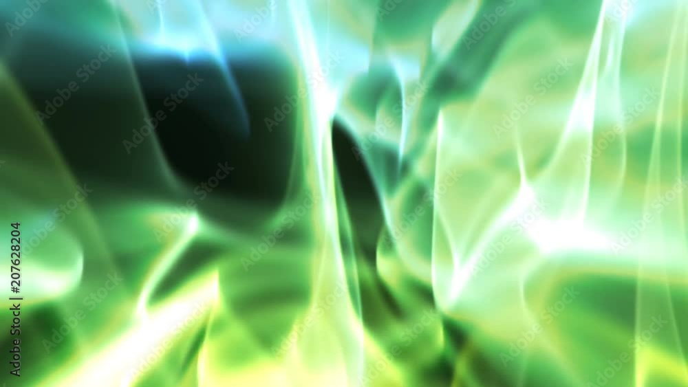Poster curve colored fluids lines abstract motion background