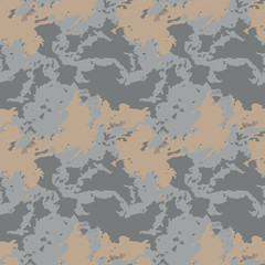 Abstract brown, beige and grey background as UFO camouflage