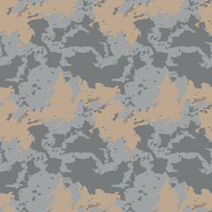 Abstract brown, beige and grey background as UFO camouflage