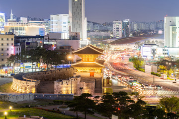 Obraz premium Brama Dongdaemun Seul