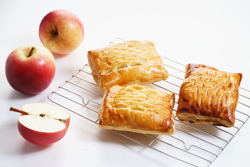 Apple pie pastry dessert.