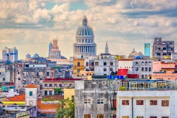 Photo sur Plexiglas Havana La Havane, Cuba Skyline