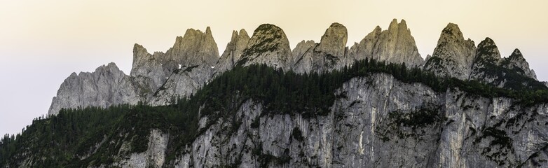 Gebirgsmassiv Gosausee