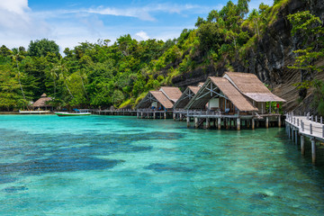 diving resort in the Raja Ampat, Indonesia