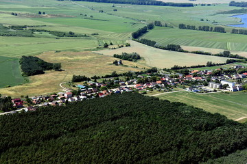 Fototapeta na wymiar Heinrichswalde in Landkreis Vorpommern-Greifswald