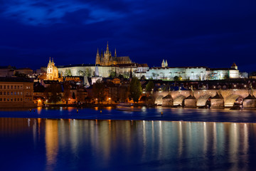 City view of Prague.