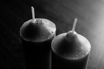 Photo hand maid candles.