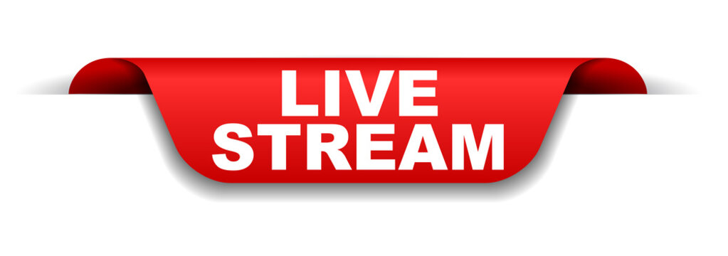 red banner live stream