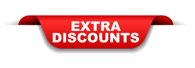 red banner extra discounts