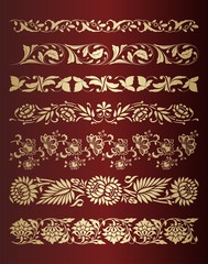paisley floral pattern, textile , Rajasthan, royal India