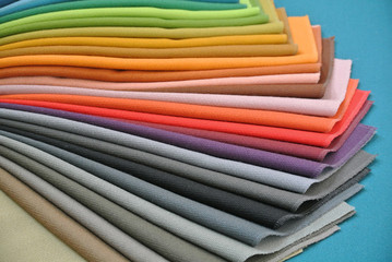the fabric remnants	
