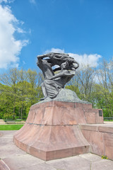 Frederic Chopin monument in Lazienki Park