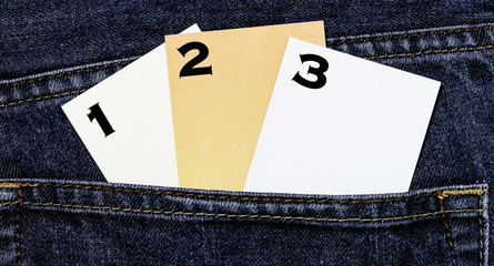 Eins, zwei oder drei