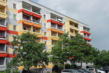 Plattenbausiedlung Leipzig Grünau