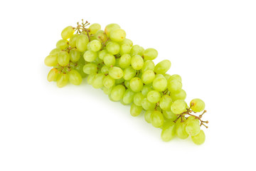 grape green isolated on white background
